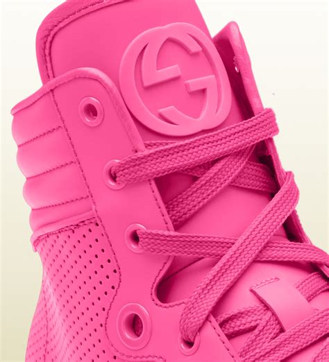 cheap pink gucci sneakers|gucci sneakers pink bottom.